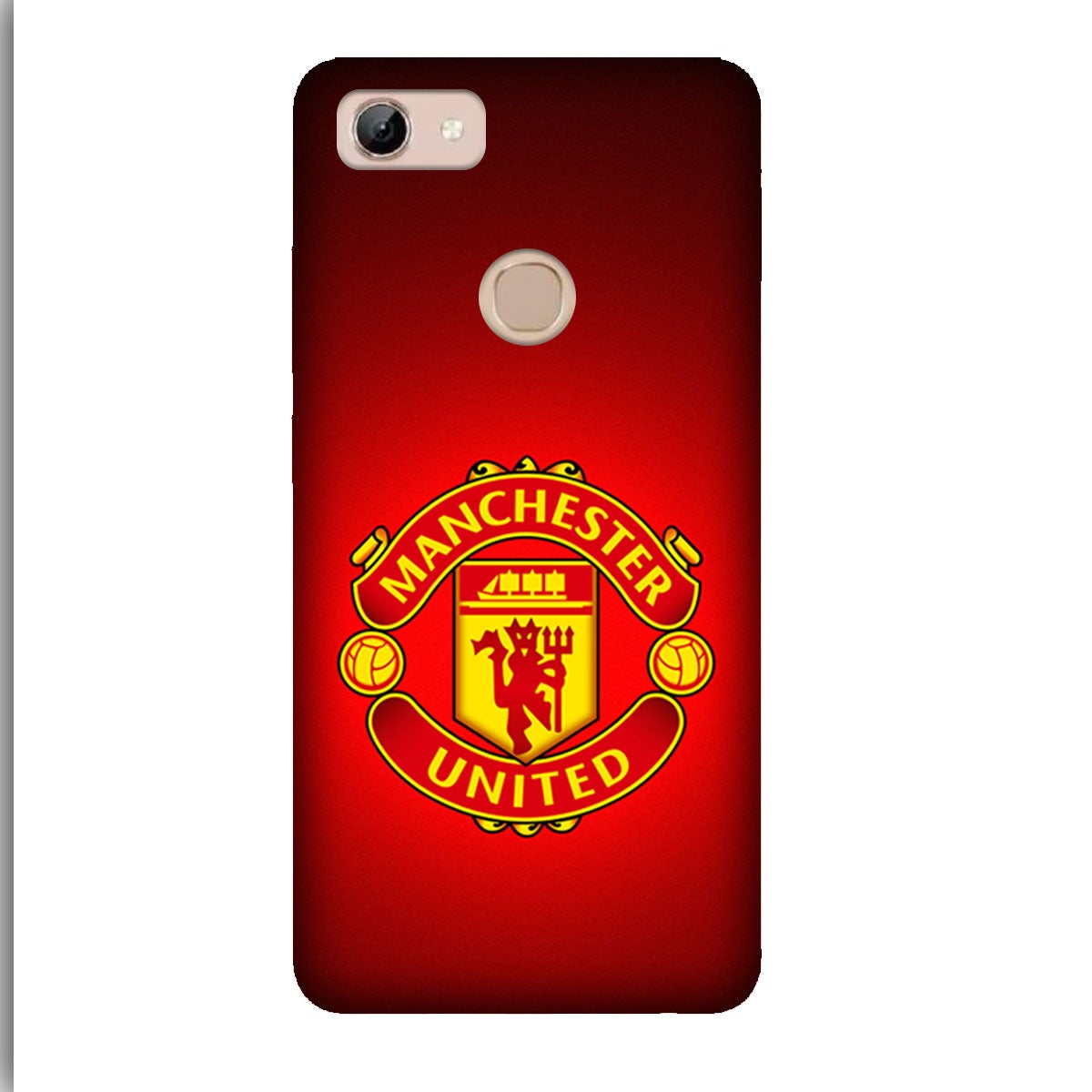 Manchester United Red - Mobile Phone Cover - Hard Case - Vivo