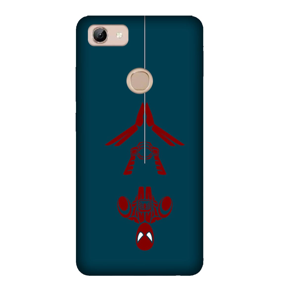 Spider Man - Upside - Mobile Phone Cover - Hard Case - Vivo