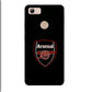 Arsenal - Black - Mobile Phone Cover - Hard Case - Vivo