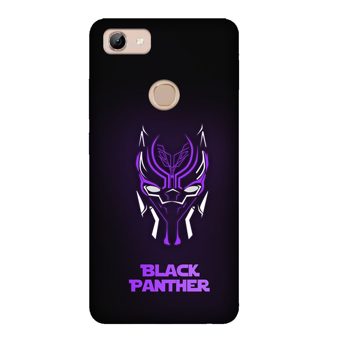 Black Panther - Purple - Mobile Phone Cover - Hard Case - Vivo