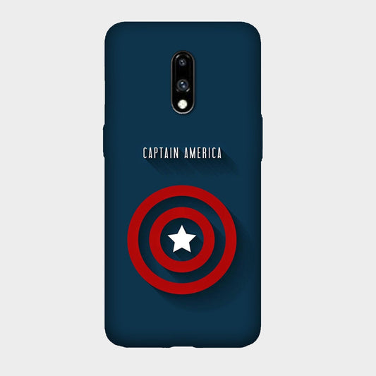 Captain America - Blue - Mobile Phone Cover - Hard Case - OnePlus