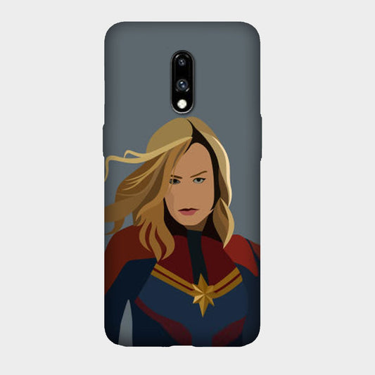 Captain Marvel - Avengers - Brie Larson - Mobile Phone Cover - Hard Case - OnePlus