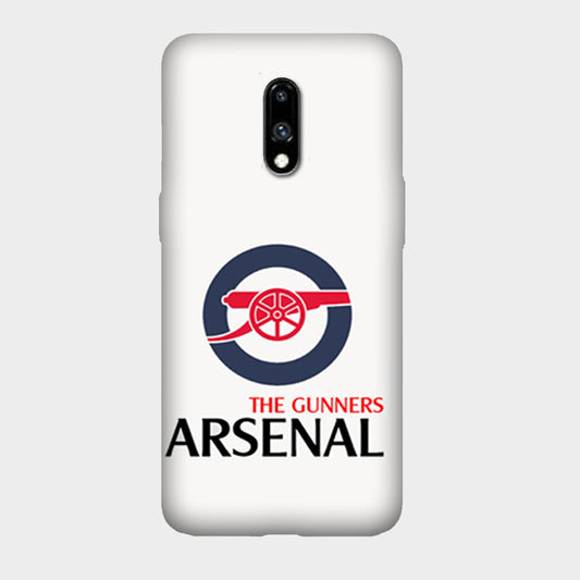 The Gunners - Arsenal FC - White - Mobile Phone Cover - Hard Case - OnePlus