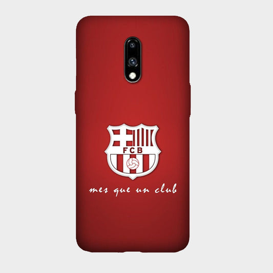 FC Barcelona - Mes Que Un Club - Mobile Phone Cover - Hard Case - OnePlus