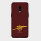 Arsenal - Gunner- Maroon - Mobile Phone Cover - Hard Case - OnePlus