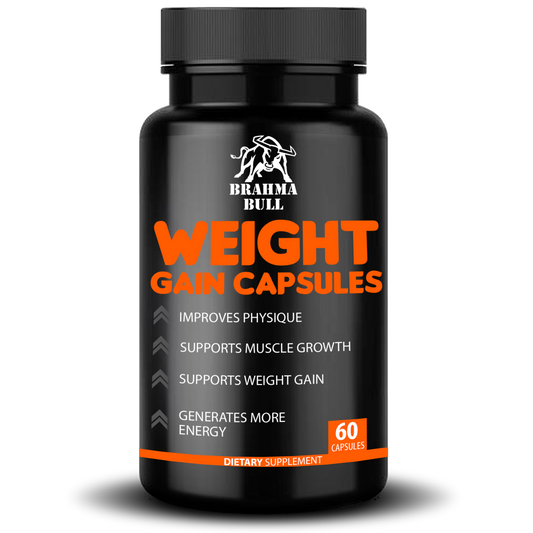 Weight Gain Capsules | Muscle Growth Supplement | Body Fuel for Strength, Performance and Endurance | Lean Mass Gainer | Improved Stamina & Strength| Enhanced Athletic Performance | Aids in Natural Muscle Growth 60 Capsules