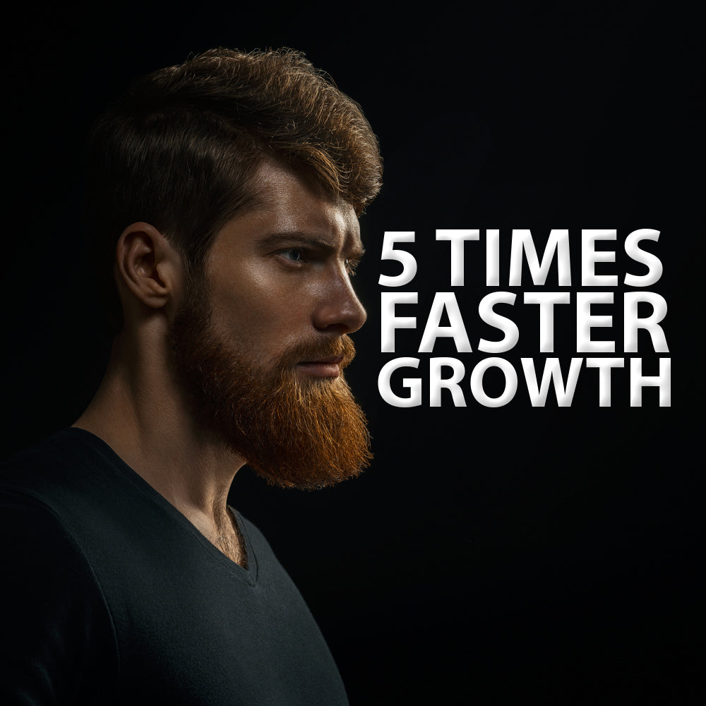 Advanced Beard Growth Oil | 5X Faster Beard Growth | Increase Density