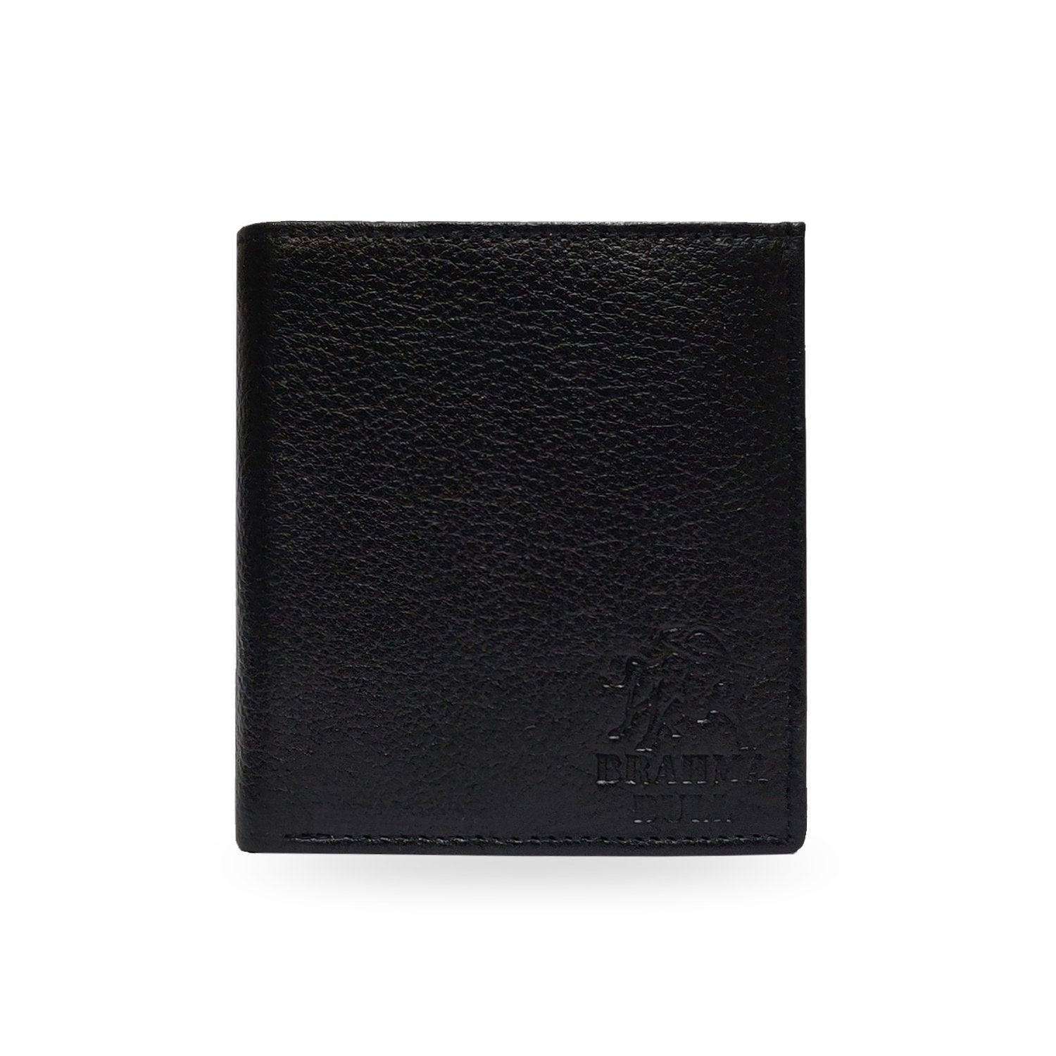 Brahma Bull Side Fold RFID Black Leather Wallet - Brahma Bull - Men's Grooming